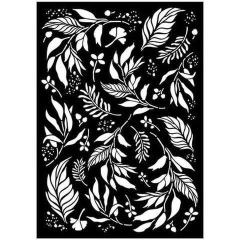 Art Stories - A3 Media Stencil - Leaves
