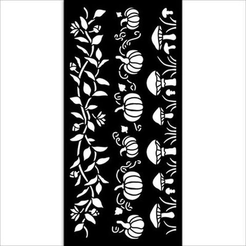 Whispering Woods - Stencil - 3 Stripes