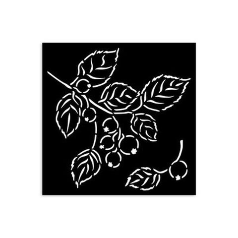 Whispering Woods - Stencil - Berries