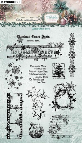 Christmas Blush - Clear Stamps - Christmas Deco