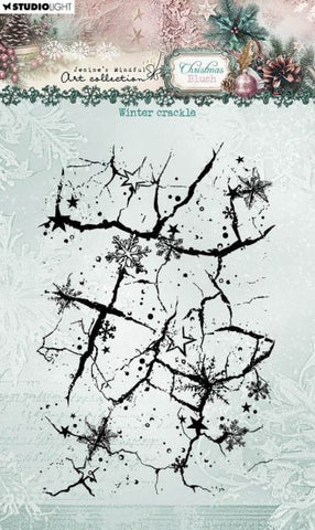 Christmas Blush - Clear Stamps - Winter Crackle