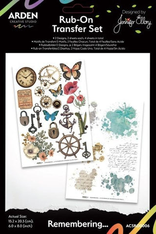 Remembering... - Rub On Transfers