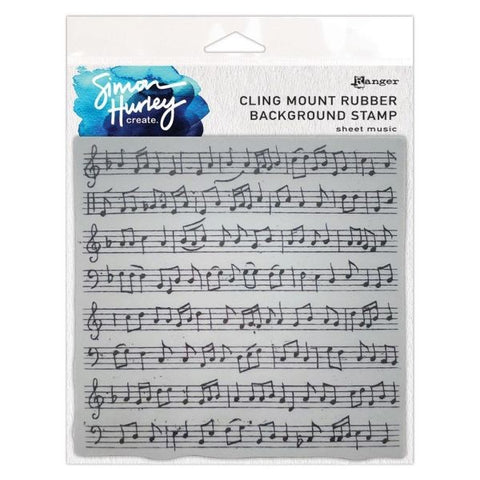 Sheet Music - Cling Stamps