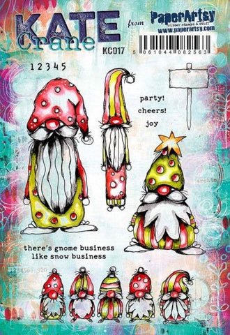 Kate Crane - Cling Stamps #017