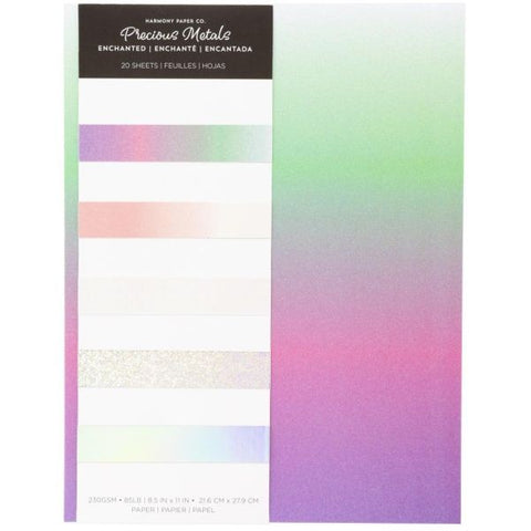 Precious Metal Cardstock - Enchanted