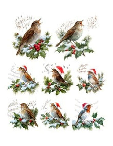 Christmas Music - Ephemera - Birds
