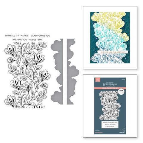 November 2025 BetterPress Society - Friendship Grows Press Plate & Die Set