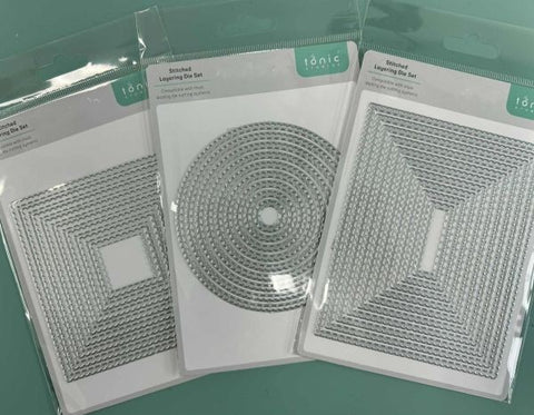 Exclusive Die Bundle - Stitched Scalloped Dies - PREORDER