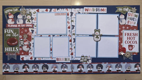 Winter Time!!  12 x 12 Layout Kit