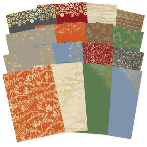 Clockwork Curiosities - Luxury Foiled Cardstock