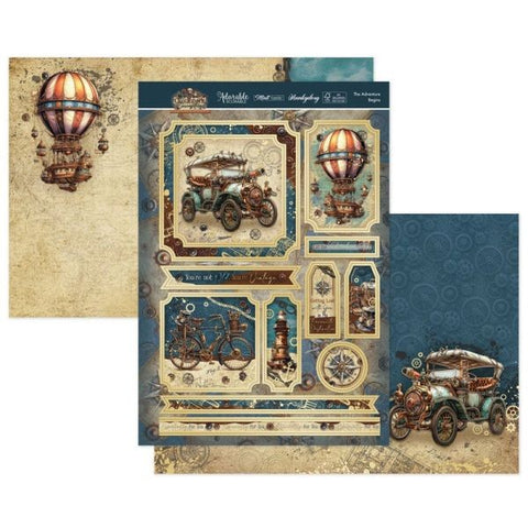 Clockwork Curiosities - The Adventure Begins Luxury Topper Set