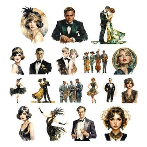 Gatsby's Gala - Ephemera - Characters
