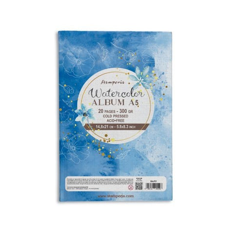 Quiet Days - A5 Watercolor Album