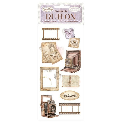 Quiet Days - Rub Ons - Vintage Photography