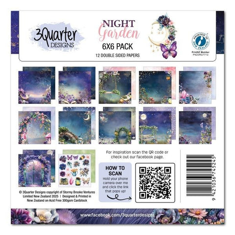 Night Garden - 6x6 Collection Pack