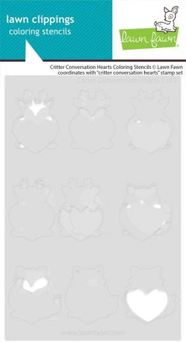 Crtitter Conversation Hearts - Dies