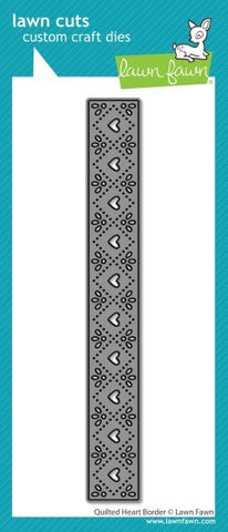 Quilted Heart Border Die