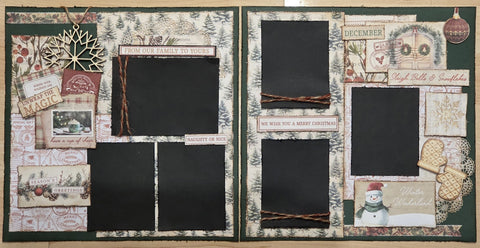 Have a Cup of Cheer 12 x 12 Layout