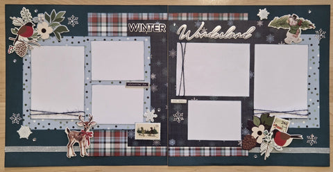 Winter Wonderland 12 x 12 Layout Kit