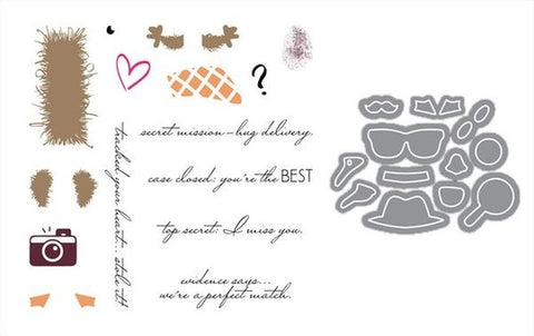 Fuzzy Wuzzies Under Cover Add On - Clear Stamps