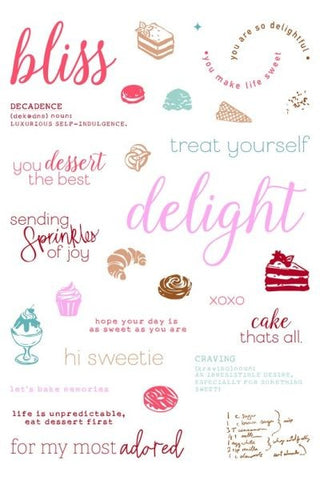Sugar Rush Collage - Clear Stamps