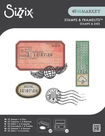 Globetrotters's Mark - Stamp & Die Set