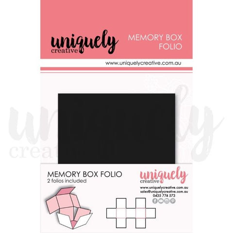 Memory Box Folio - Black