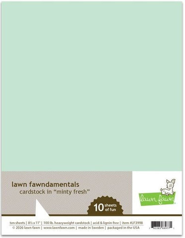 Minty Fresh - Cardstock