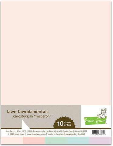 Macaron - Cardstock
