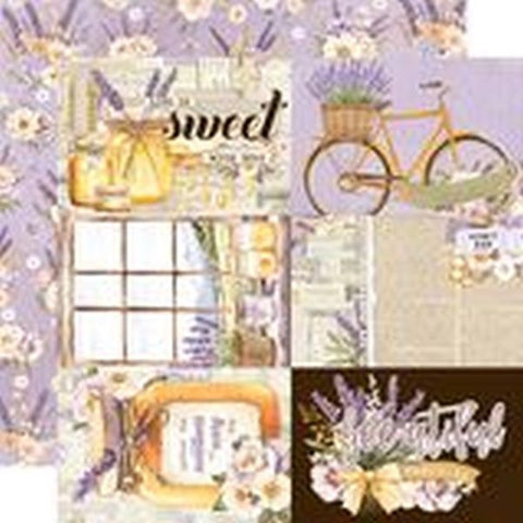 Lavender Fields - 4x6 Elements