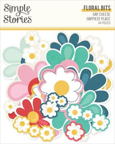 Say Cheese Happiest Place - Floral Bits & Pieces