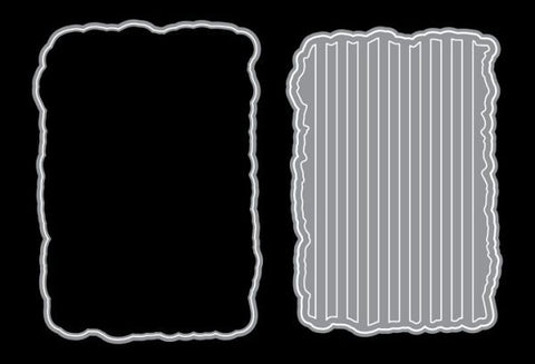 Hand Torn Rectangle Eclipse Dies