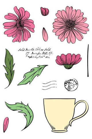 Fresh Cut Daisies - Clear Stamps