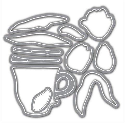 Fresh Cut Tulips - Dies