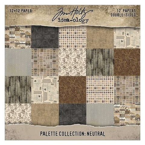 Palette Collection -  12x12 Paper Pad - Neutral