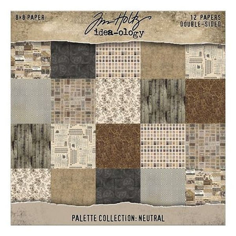 Palette Collection -  8x8 Paper Pad - Neutral