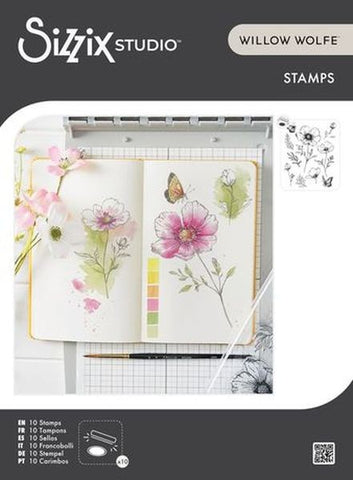 Cosmo and Butterflies - Clear Stamps