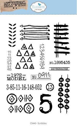 Hello You - Scribbles - Clear Stamps