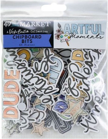 Artful Moments - Chipboard Bits