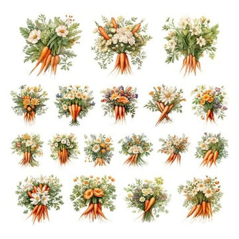 Sir Crunch Alot - Ephemera - Floral