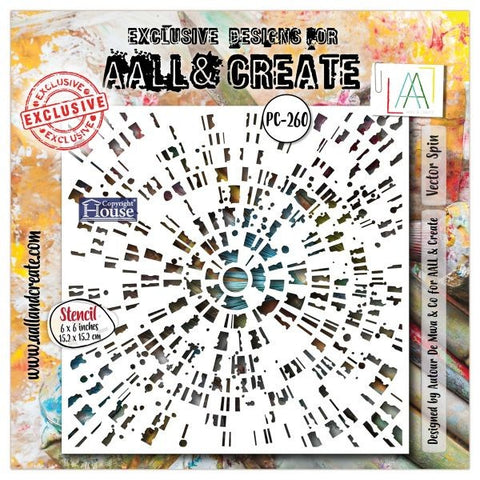 Vector Spin - Stencil