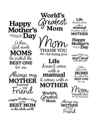 Mothers Day Sentiments - Ephemera