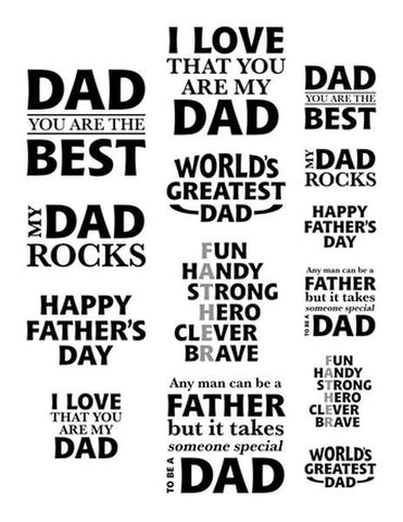 Fathers Day Sentiments - Ephemera