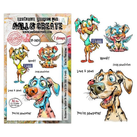 You're Pawsome - Clear Stamps