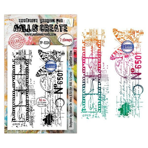 Splatter Film - Clear Stamps