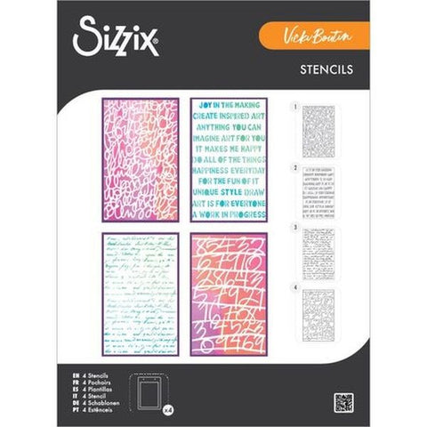 Words and Numbers - Stencils