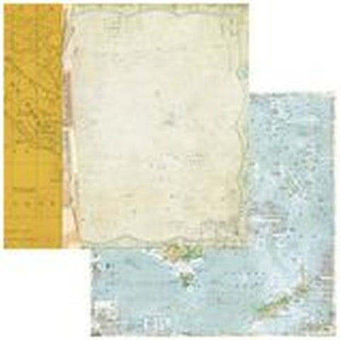 Travel Diaries - Vintage Map