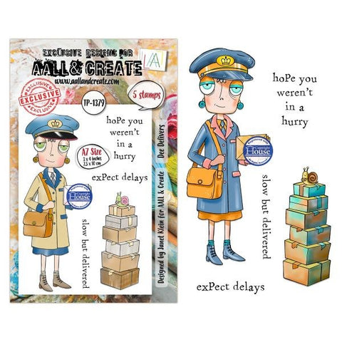 Dee Delivers  - Clear Stamps