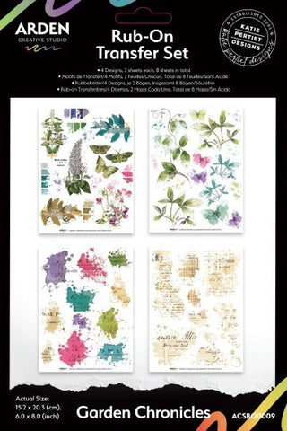 Garden Chronicles - Rub On Transfers
