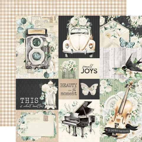 Simple Vintage Timeless Harmony - 3x4 & 4x6 Elements